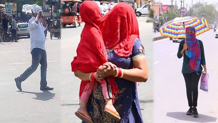 पूरे भारत में भीषण गर्मी का प्रकोप, अधिकतम तापमान सामान्य से अधिक